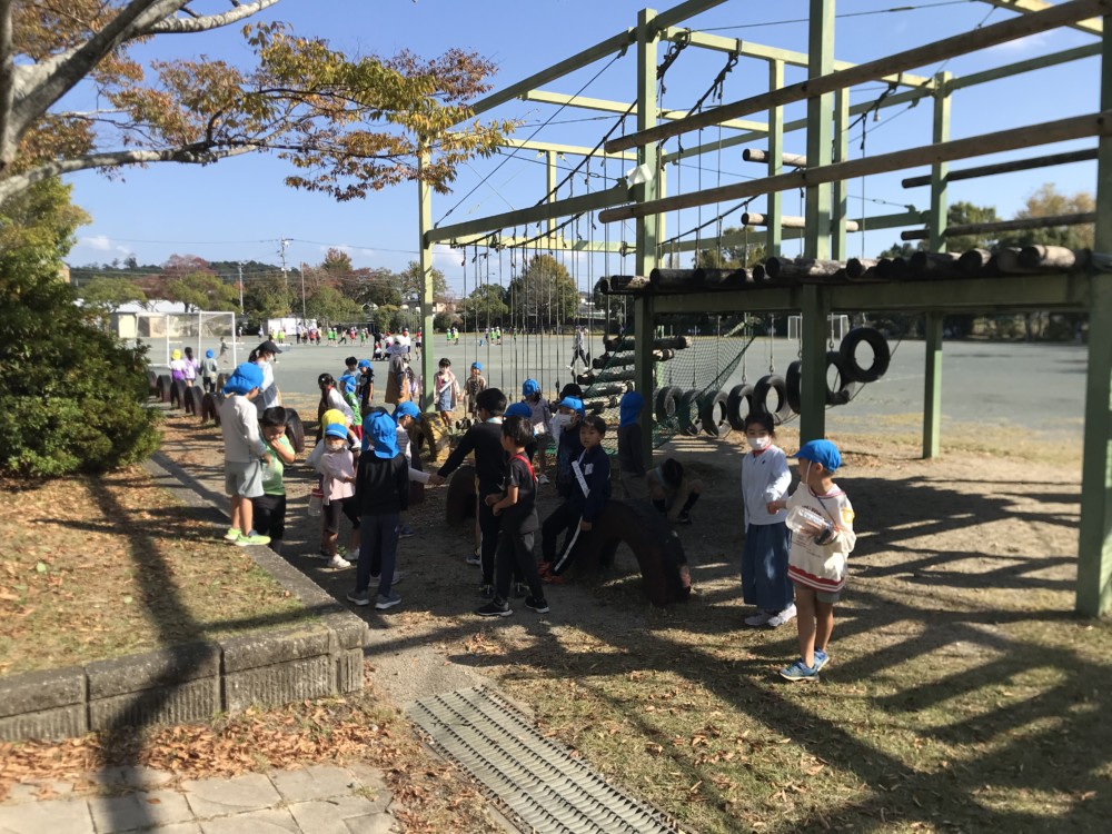 高南小学校1年生との交流(めろん組) ルンビニあゆみ園
